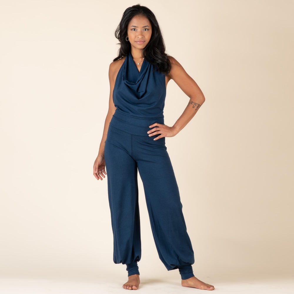 Aria Lattner Jumpsuit (Navy Blue)